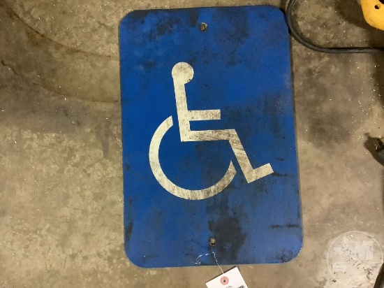 12X16 HANDICAP SIGN