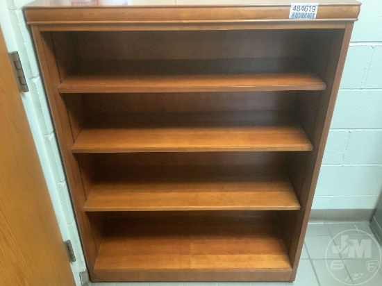 WOODEN SHELF, IN WOMENS RESTROOM