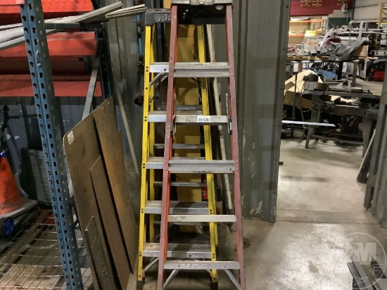 2 FIBER GLASS 6’...... STEP LADDERS