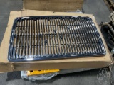 PALLET OF STEP COVERS AND GRILL PIECE