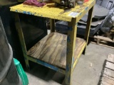 SMALL METAL WORK TABLE