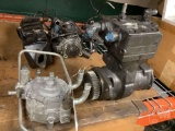 COMPRESSOR, REGULATOR, INJECTION PUMP, RADIATOR FILL TANK