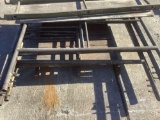 4 FT SCAFFOLDING 6 TOTAL, NO CROSS BRACES, 1 MATERIAL