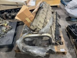 2 PALLETS OF CUMMINS ENGINE BLOCK BIG CAM, PARTS, ROD