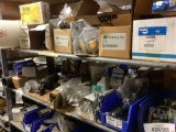 SHELF WITH, SHOCKS, HYDRAULIC FITTINGS, RELAY VALVES PIVOT BUSHING KITS