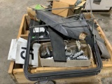 WOODEN SHELF, SEMI DOOR, SELF TAPPING SCREWS, DOCK NUMBER PLATES,