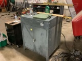 SERVICE DESK WITH CHAIR, NO CONTENTS
