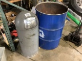 3 SHOP TRASH CANS