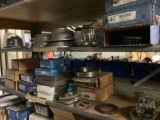 SHELF WITH,TOOL ADAPTERS, SEALS, HUB REBUILD KITS, BEARINGS AND MORE
