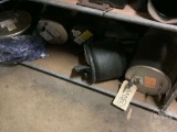 SHELF WITH, HINGES, ROLLERS, AIR BAGS SMALL HOLDING TANKS, LATCHES,