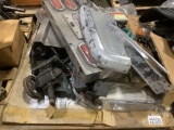 BRACKETS, CHROME TRIM PIECES, POWER STEERING PUMP, TAIL LIGHT MOUNT