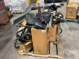 PALLET OF WEATHERSTRIPPING AND SEAT COVER