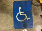 12X16 HANDICAP SIGN