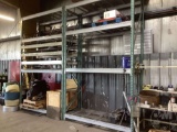 2 TIERS OF PALLET RACKING, NO CONTENTS