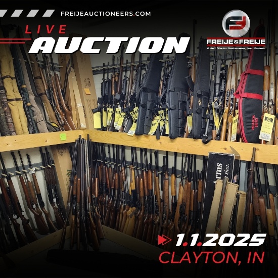 LARGE FIREARMS AUCTION