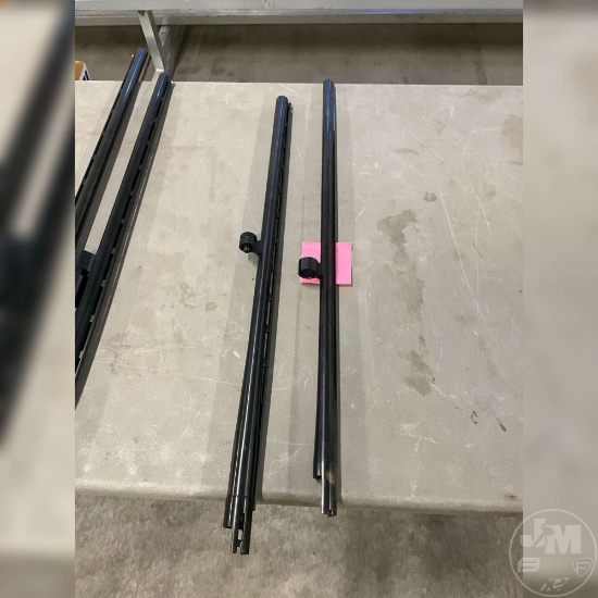 2 SHOTGUN BARRELS 1 12GA UNKNOWN ,1 20 GA SMITH