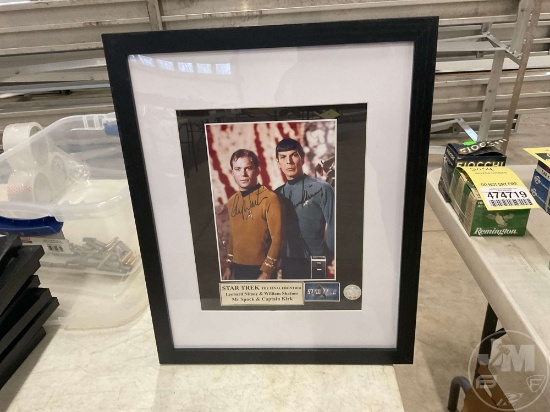 STAR TREK CAST SIGNED PHOTO