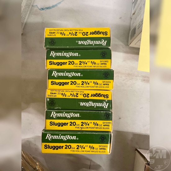 25 ROUNDS 20GA SLUG