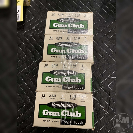 100 SHELLS REMINGTON- 12 GA 2-3/4 #8