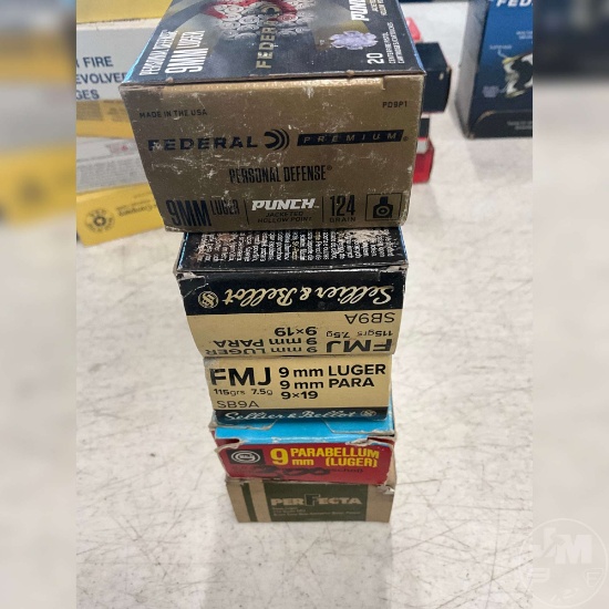 220 ROUNDS 9 MM