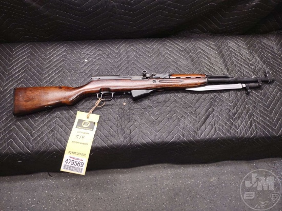 RUSSIAN TOLA MODEL SKS 7.62X39MM SN: BH2819