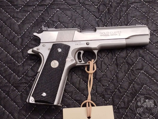 COLT MANUFACTURING MODEL SERIES '80 MK IV GOLD CUP NATIONAL MATCH .45 ACP SN: SN20020