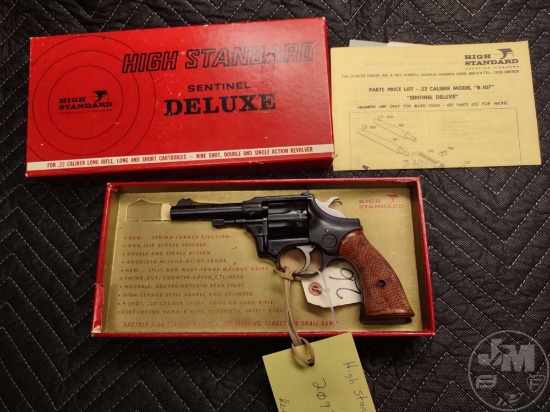 HIGH STANDARD MODEL R-107 SENTINEL DELUXE 22 LR SN: 2097825
