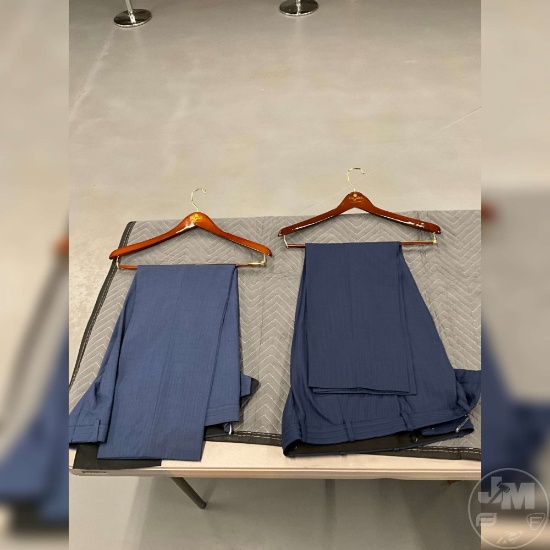 TWO PAIR OF DRESS SLACKS SIZE 40&42