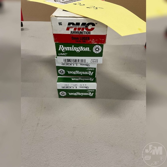 200 ROUNDS 9MM