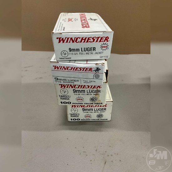 300 ROUNDS 9MM