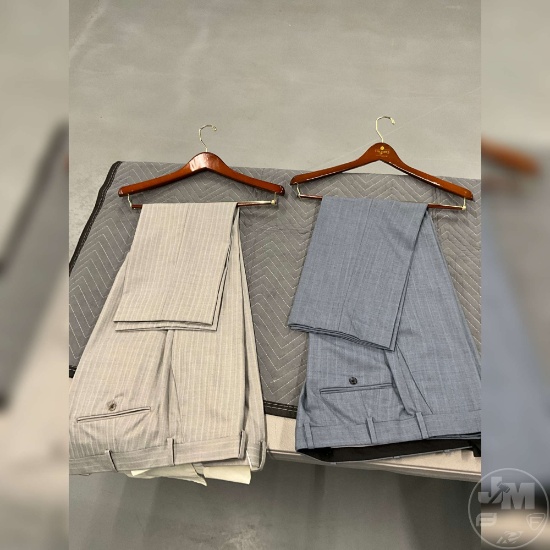 TWO PAIR OF DRESS SLACKS SIZE 40&42