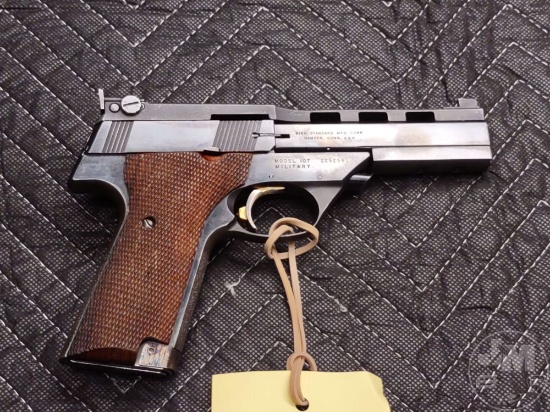 HIGH STANDARD MODEL 107 MILITARY "THE VICTOR" .22 LONG RIFLE SN: 2252541