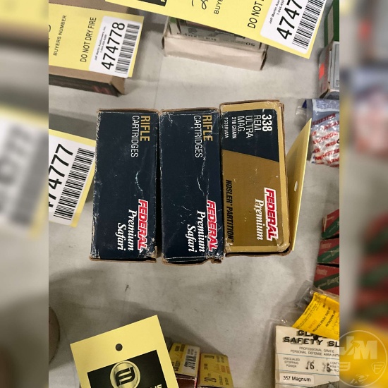 60 ROUNDS OF 338 REM ULTRA MAG 210 GRAIN
