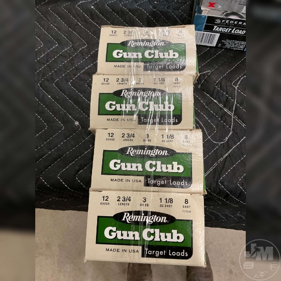 100 SHELLS REMINGTON- 12 GA 2-3/4 #8