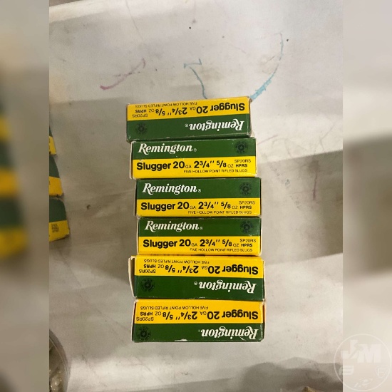 25 ROUNDS 20GA SLUG