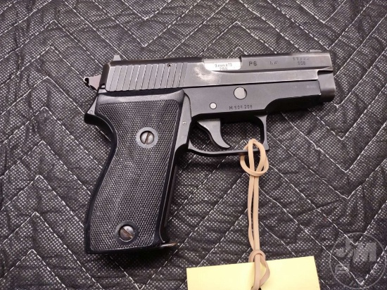 SIG SAUER MODEL P6 9MM SN: M509208