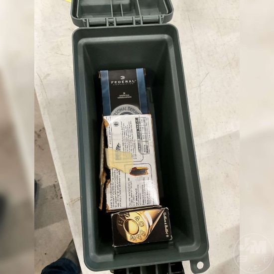 AMMO BOX WITH 40 S&W APROX 300 ROUNDS