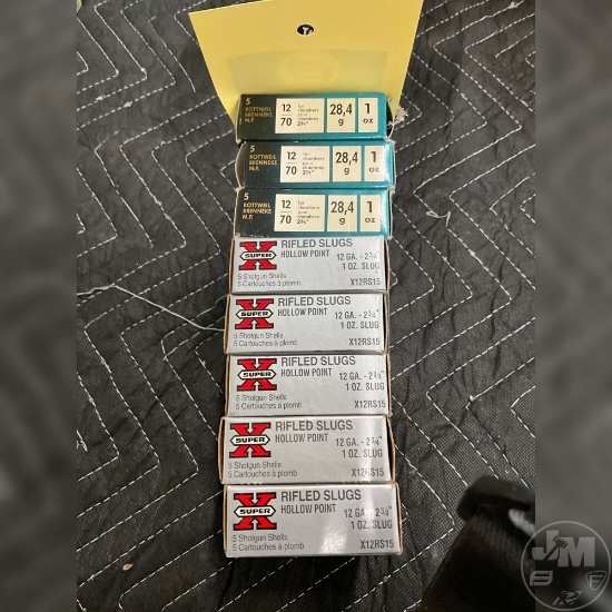 40 ROUNDS 12 GA 1OZ RIFLED SLUGS