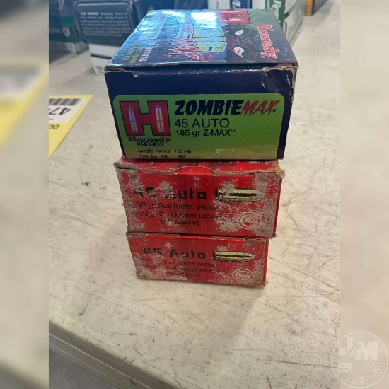 150 ROUNDS 45 AUTO