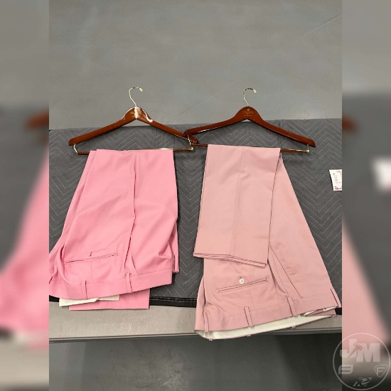 TWO PAIR OF DRESS SLACKS SIZE 40&42