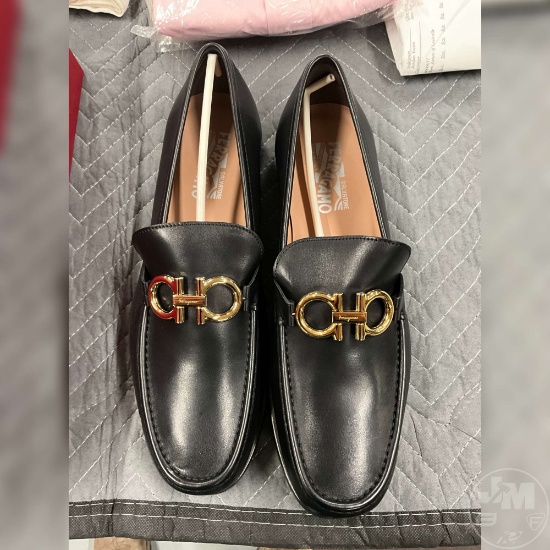 SALVATORE FERRAGAMO ROLO SHOES SISE 12 MADE IN ITALY NEW