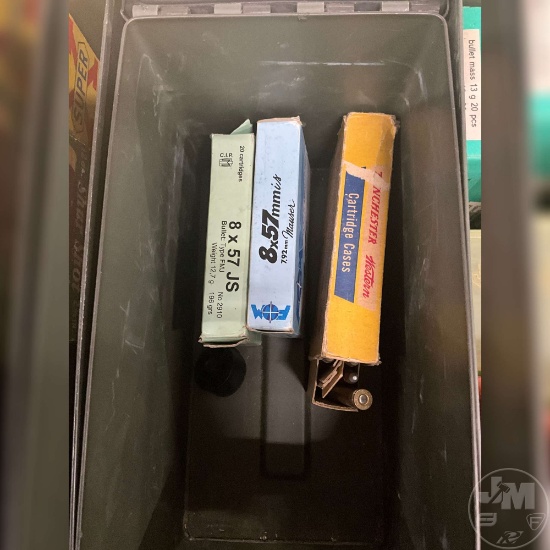 AMMO BOX WITH 8X57 MAUSER ROUNDS