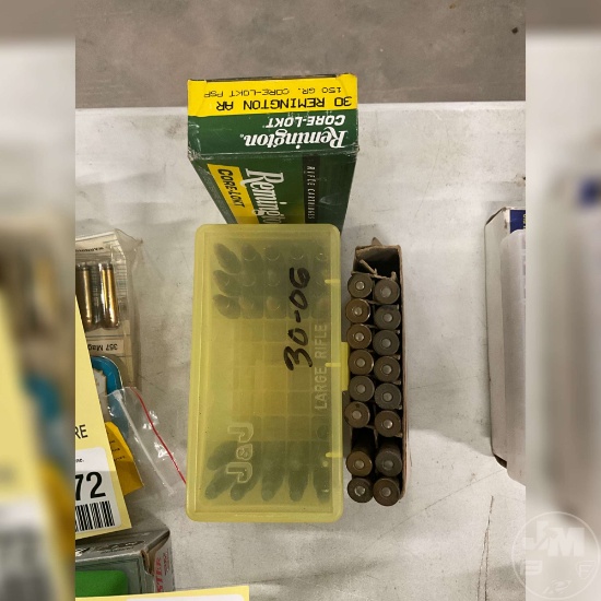 MISC RIFLE AMMO 30-40, 30, 30-06