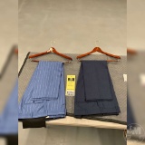 TWO PAIR OF DRESS SLACKS SIZE 40&42