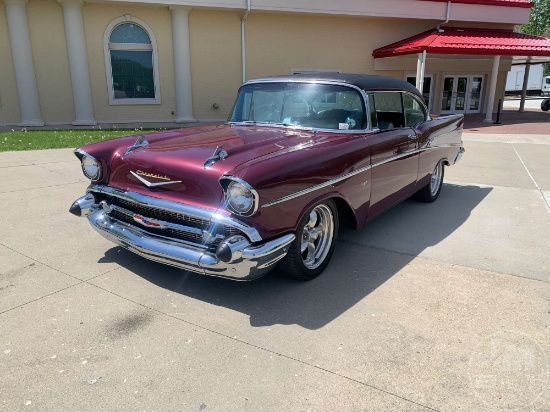 1957 CHEVROLET BEL AIR VIN: VC57K160007
