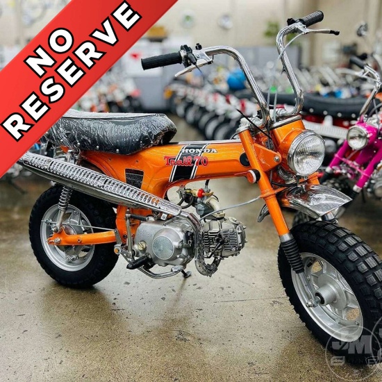 1970 HONDA CT70H MOTORCYCLE VIN: CT70H-160538