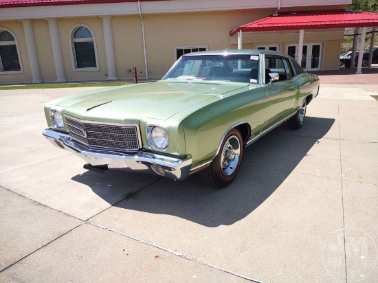 1970 CHEVROLET MONTE CARLO VIN: 138570F171344