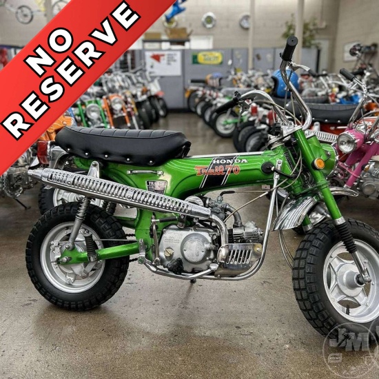 1970 HONDA CT70HK0 MOTORCYCLE VIN: CT70H-103071