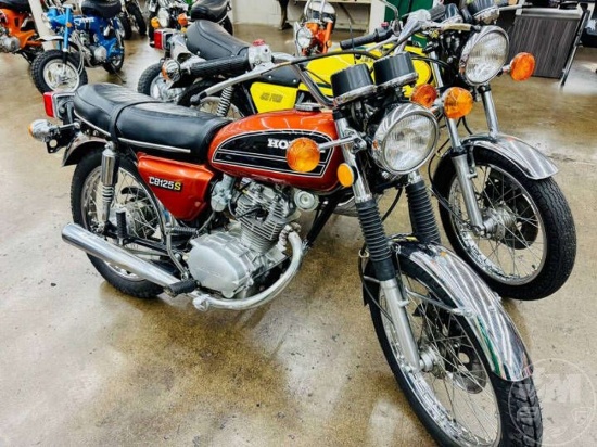 1973 HONDA CB125S SINGLE CYLINDER MOTORCYCLE VIN: CB125S-1100100