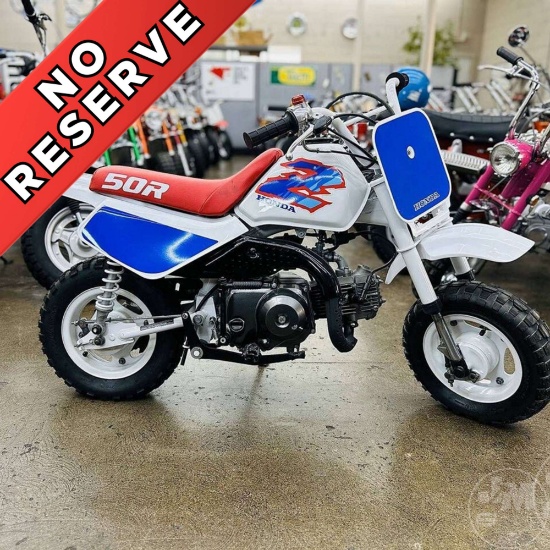 1992 HONDA Z50R92 MOTORCYCLE VIN: JH2DB0109NK101535
